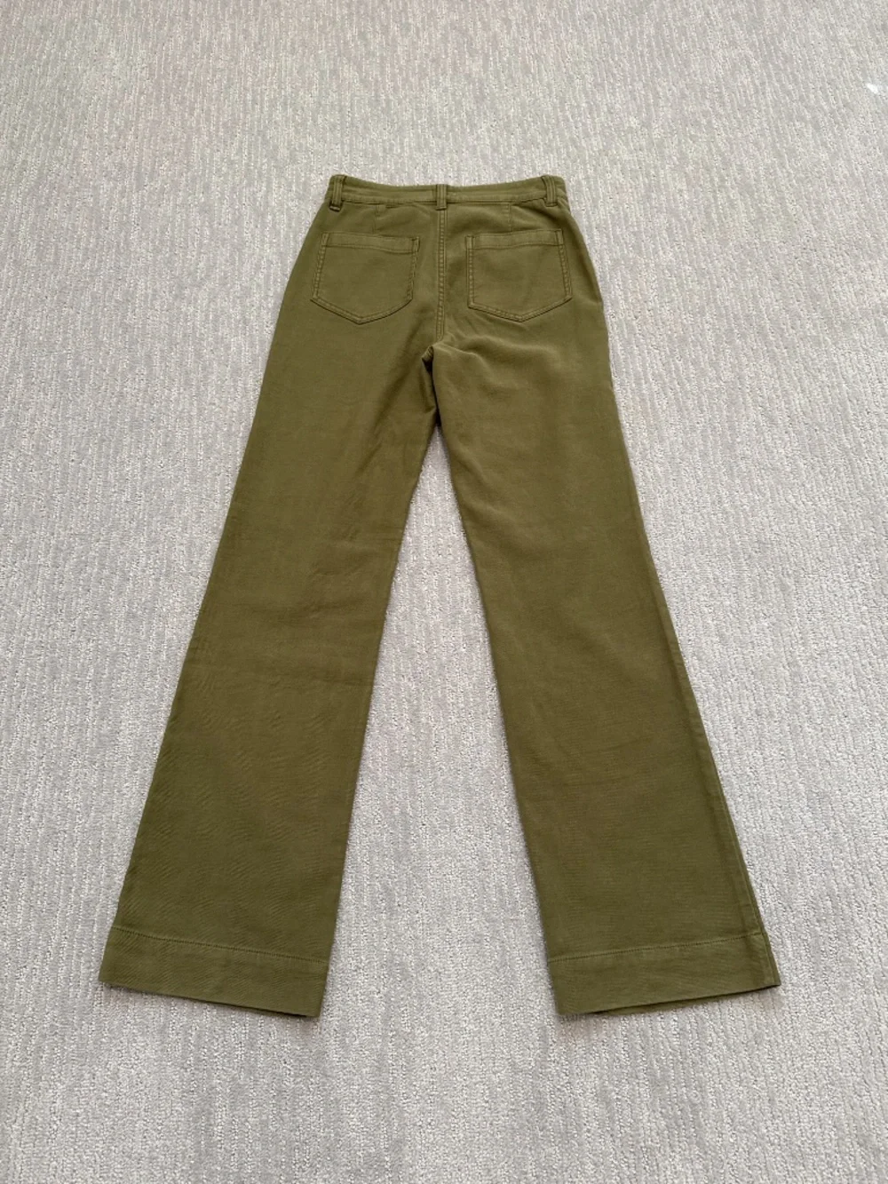 NWOT Faherty Olive Pants - Picture 4 of 5